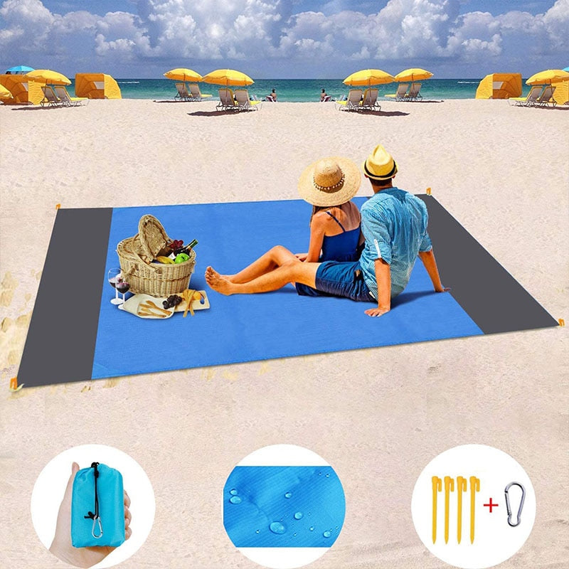 Lightweight Waterproof Sandproof Large Picnic Mat for Travel Camping Hiking Picnic